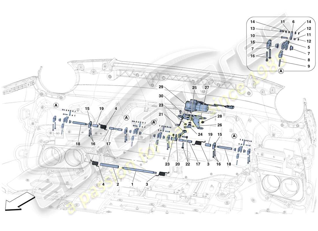 schéma de pièce contenant le numéro de pièce 310110