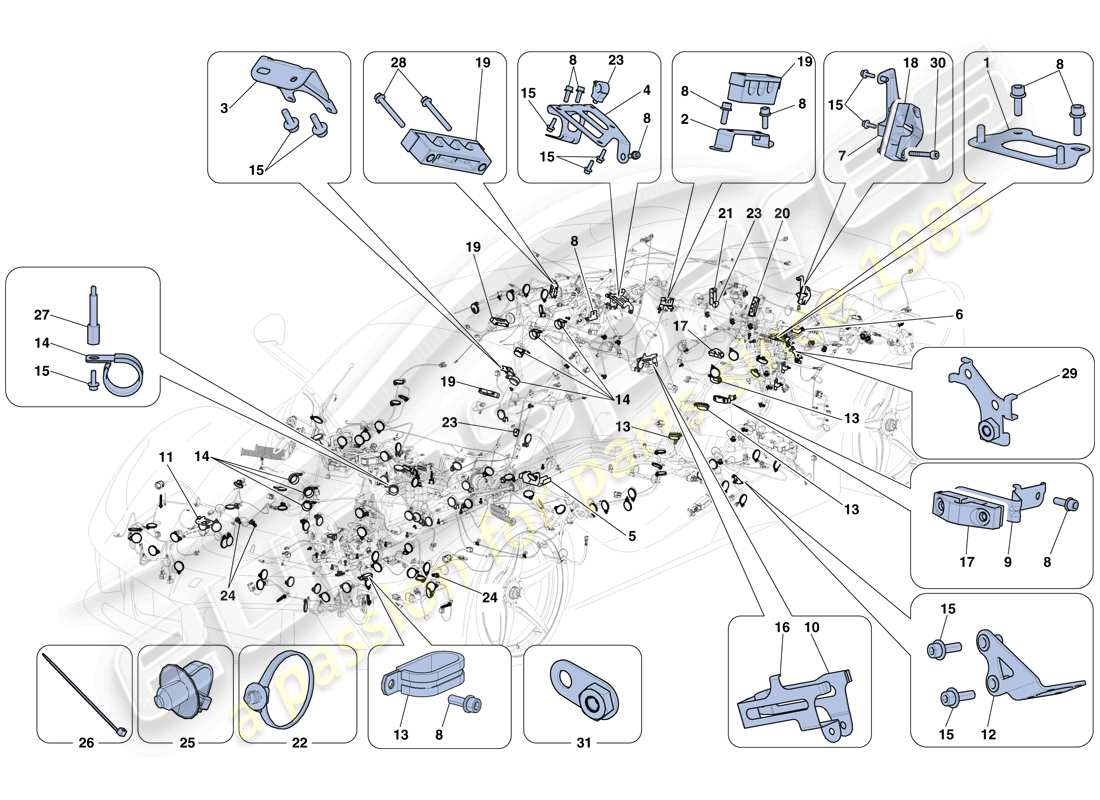 schéma de pièce contenant le numéro de pièce 231617