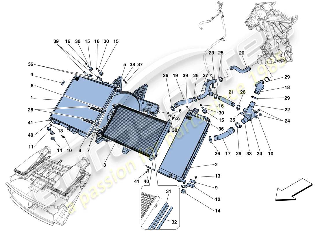 schéma de pièce contenant le numéro de pièce 331018