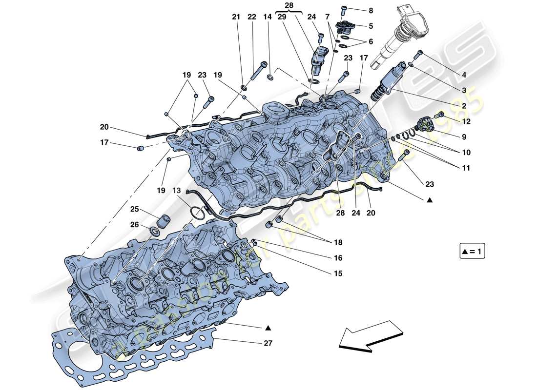 schéma de pièce contenant le numéro de pièce 307138