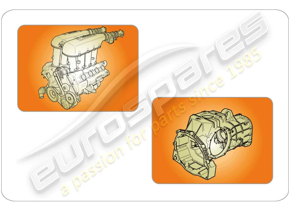 ferrari f430 scuderia (europe) unités d'assemblage de rechange schéma des pièces