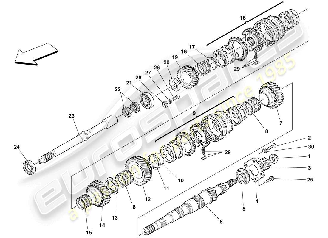 schéma de pièce contenant le numéro de pièce 230932