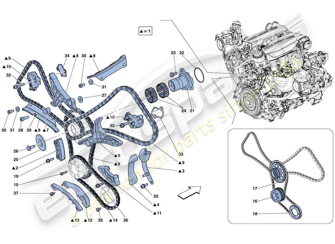 schéma de pièce contenant le numéro de pièce 304687