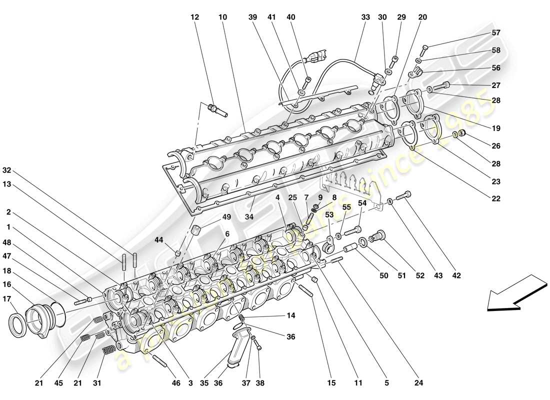 schéma de pièce contenant le numéro de pièce 207840