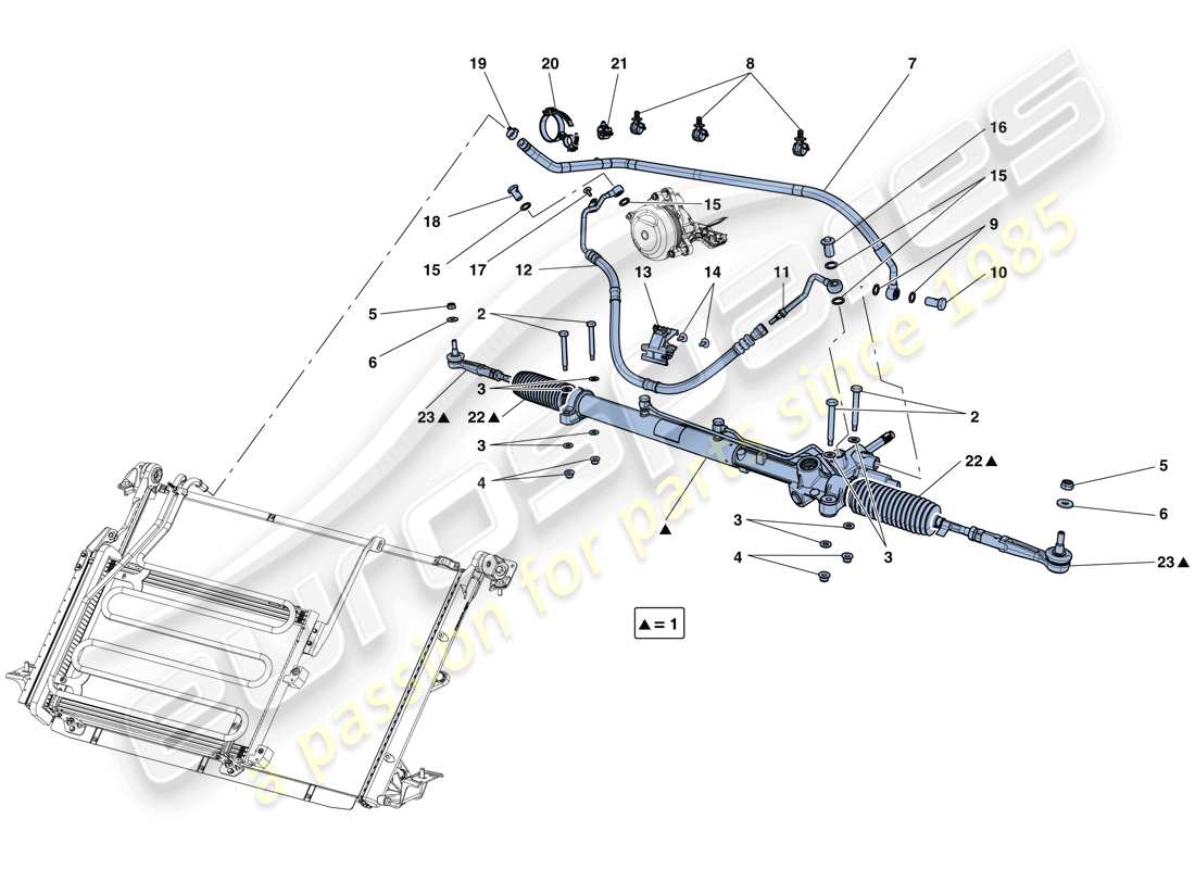 schéma de pièce contenant le numéro de pièce 304205