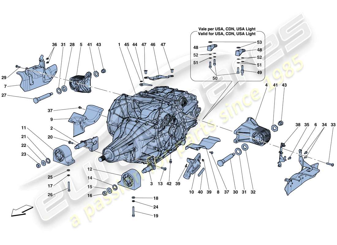 schéma de pièce contenant le numéro de pièce 301377