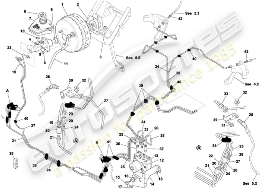 schéma de pièce contenant le numéro de pièce 1r12-282308-aa