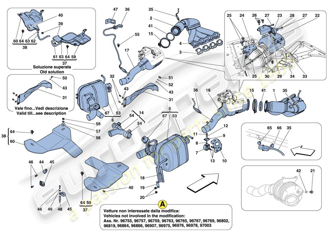 schéma de pièce contenant le numéro de pièce fe458s
