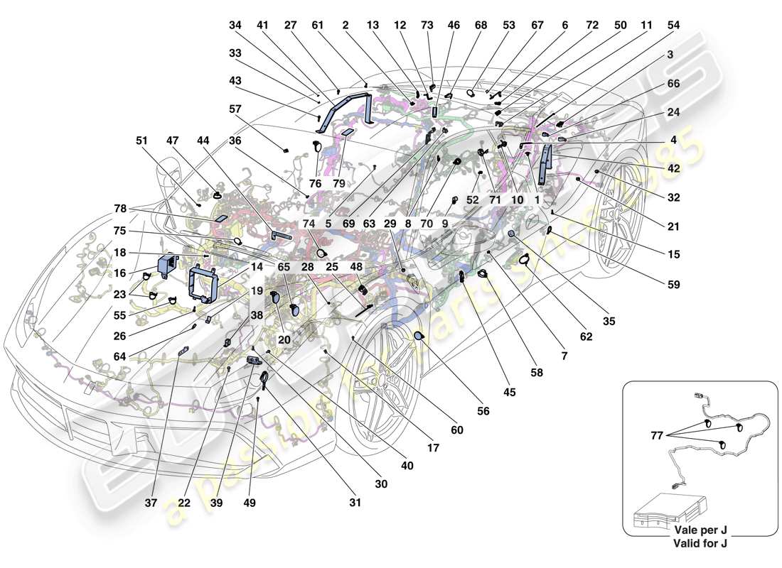 schéma de pièce contenant le numéro de pièce 246915