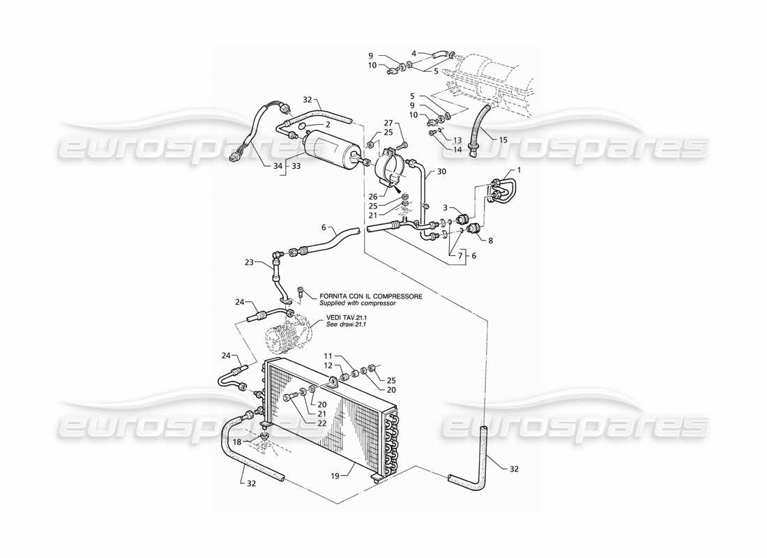 schéma de pièce contenant le numéro de pièce 375540181
