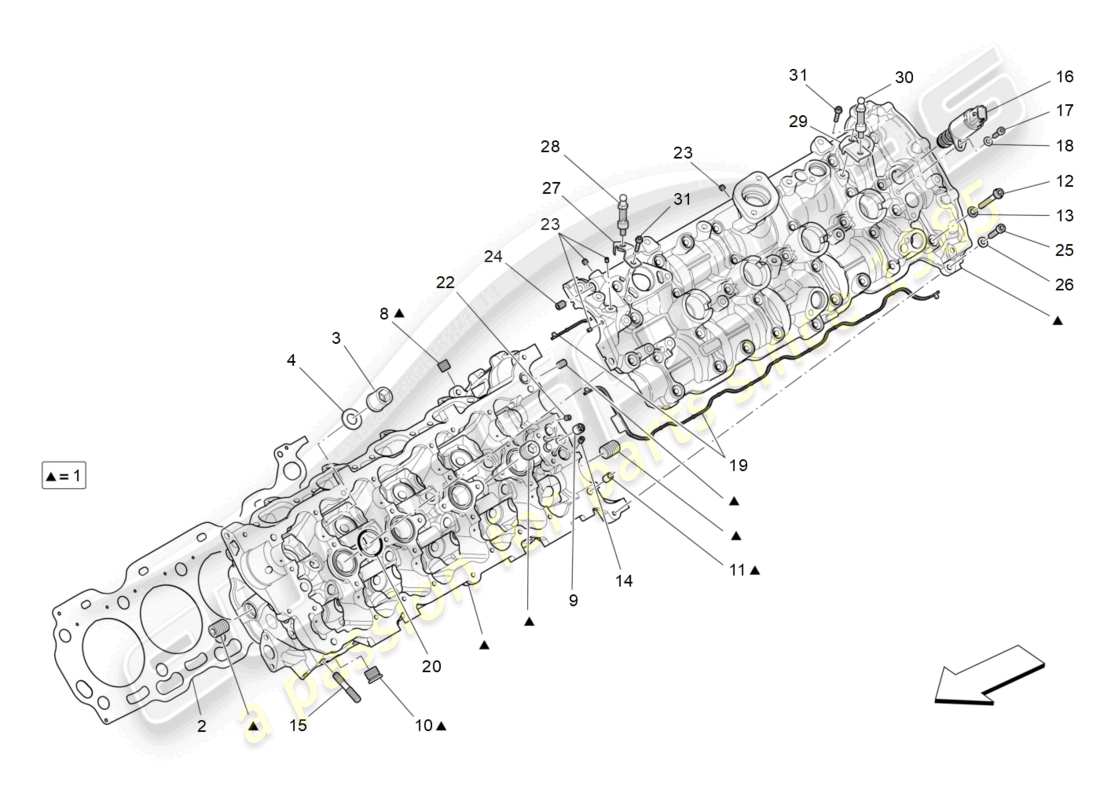 schéma de pièce contenant le numéro de pièce 673009081