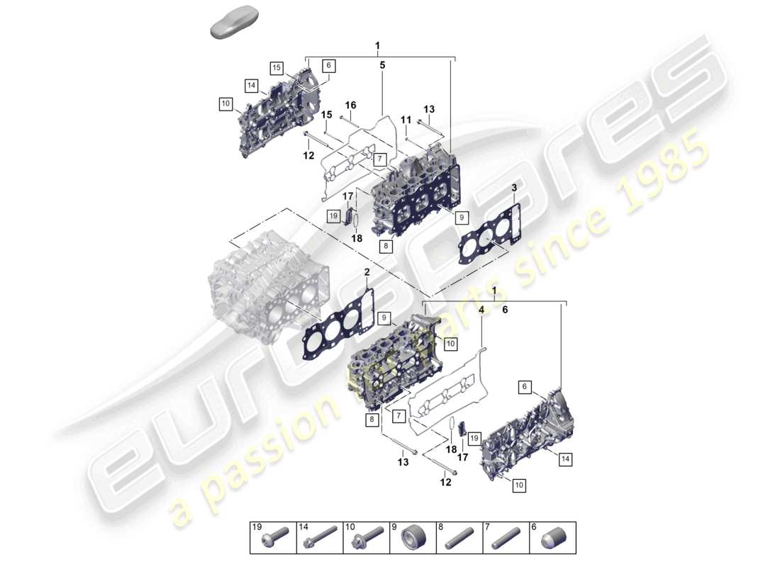 porsche 2024 (992-2) culasse joint de culasse couvercle de soupape schéma des pièces