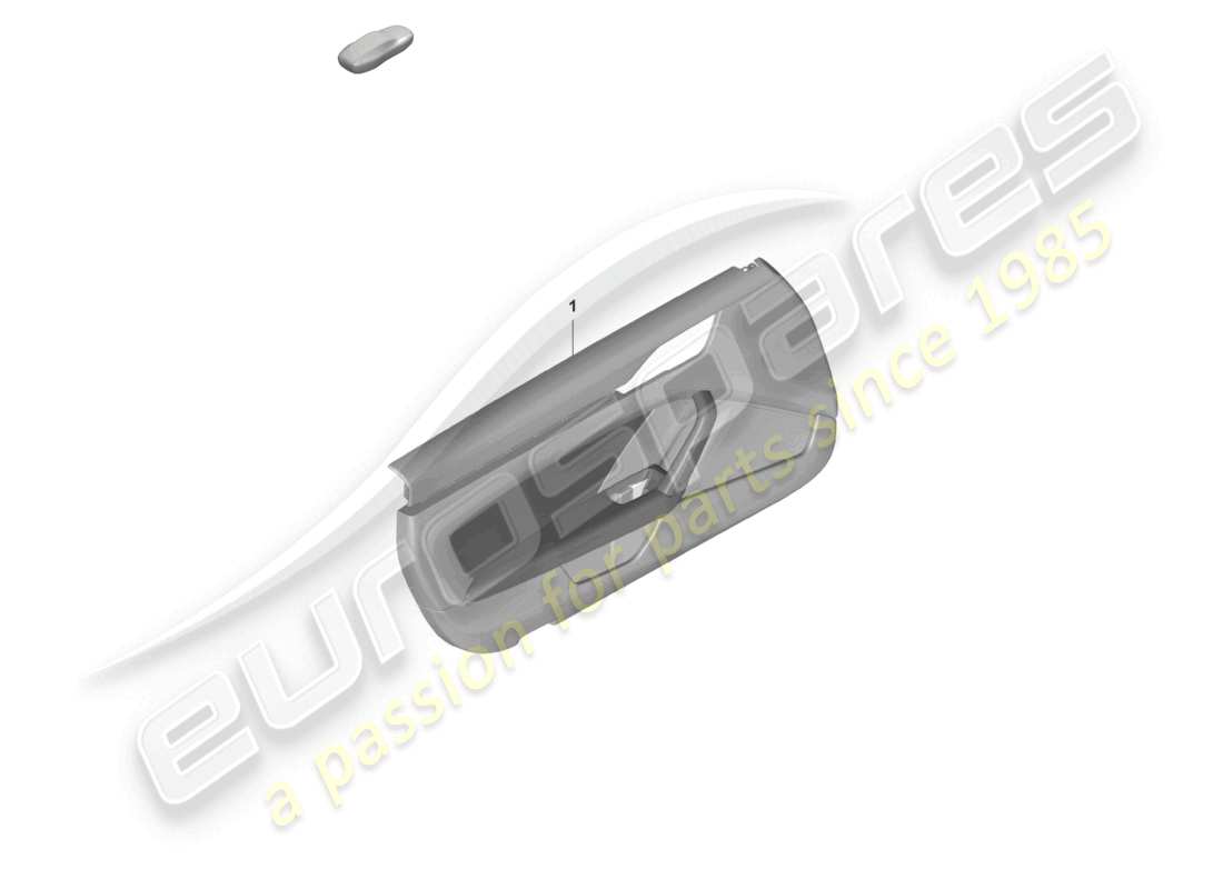 porsche 2022 (992-1 gt3/rs/st) panneau de porte pour véhicules avec équipement cuir/dinamica accoudoir (dinamica) paquet weissach diagramme des pièces