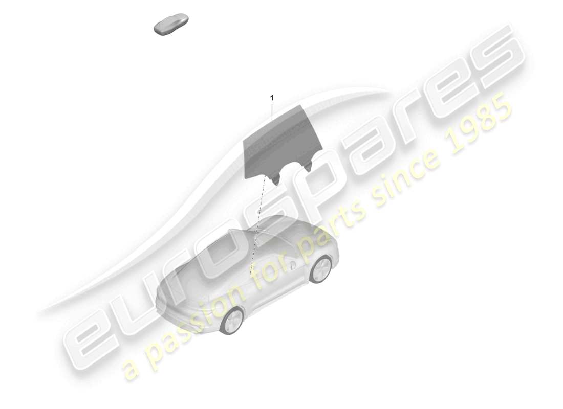 porsche 2022 (taycan 9j1-1) diagramme de pièce de porte-fenêtre