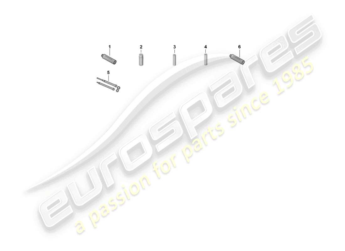 porsche 2025 (cayenne e3 pa) consommables 2 pack adhésif pour carrosserie agent de préservation des cavités schéma des pièces de carrosserie