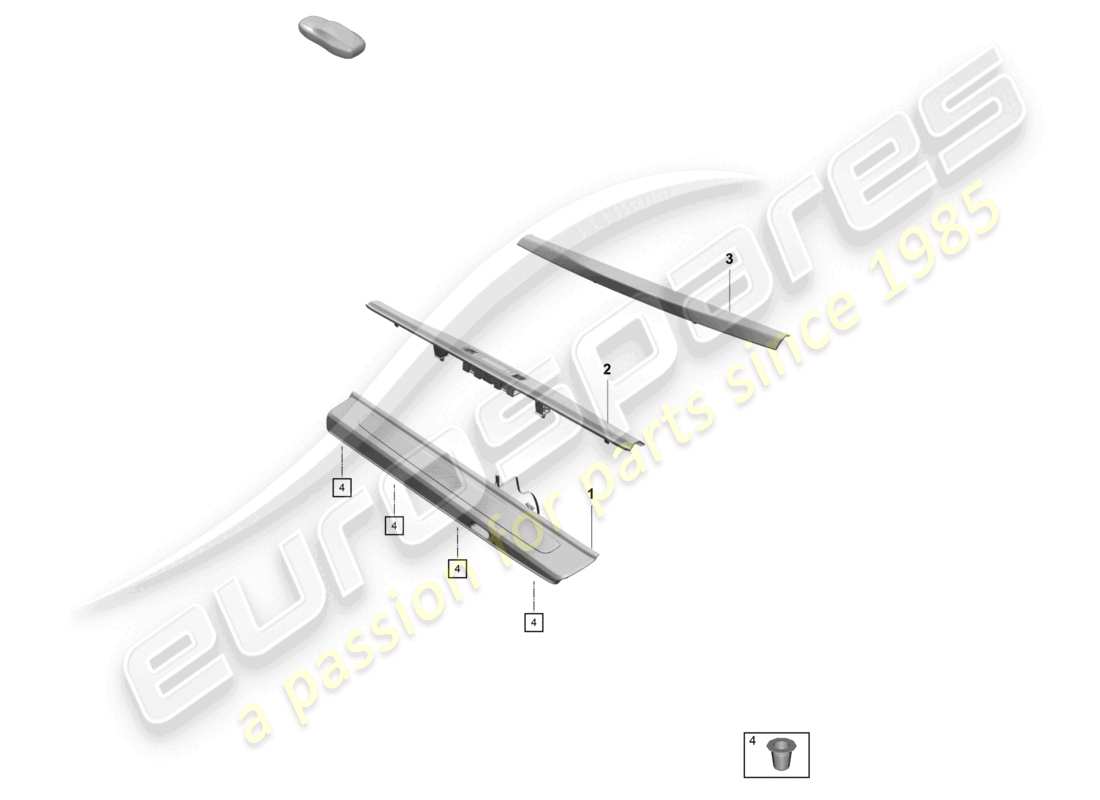schéma de pièce contenant le numéro de pièce 981504467811e0