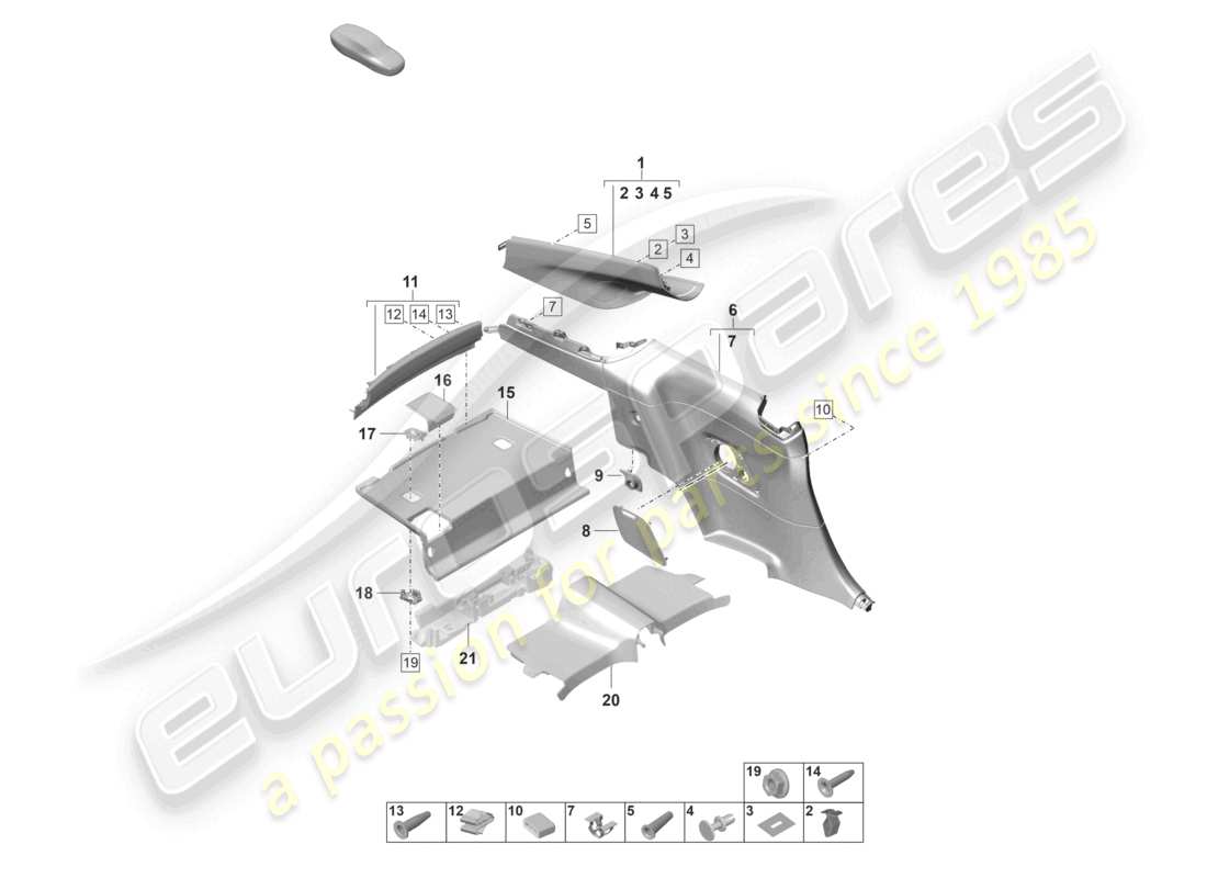 schéma de pièce contenant le numéro de pièce 9gt863166r a11