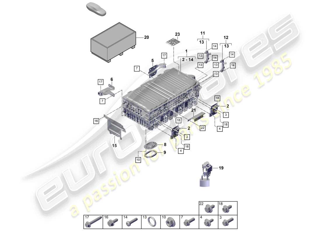 schéma de pièce contenant le numéro de pièce pab 915 911 x