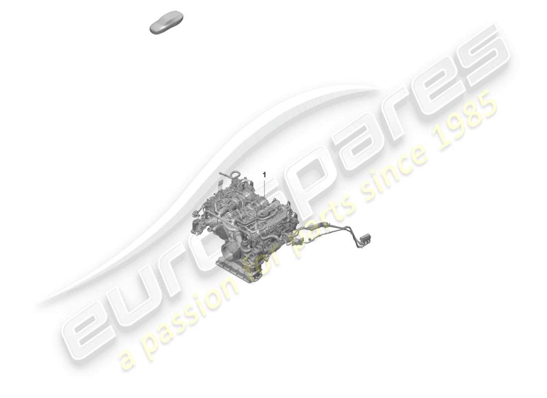 porsche 2021 (panamera 971-2) schéma des pièces du moteur de remplacement (complet)