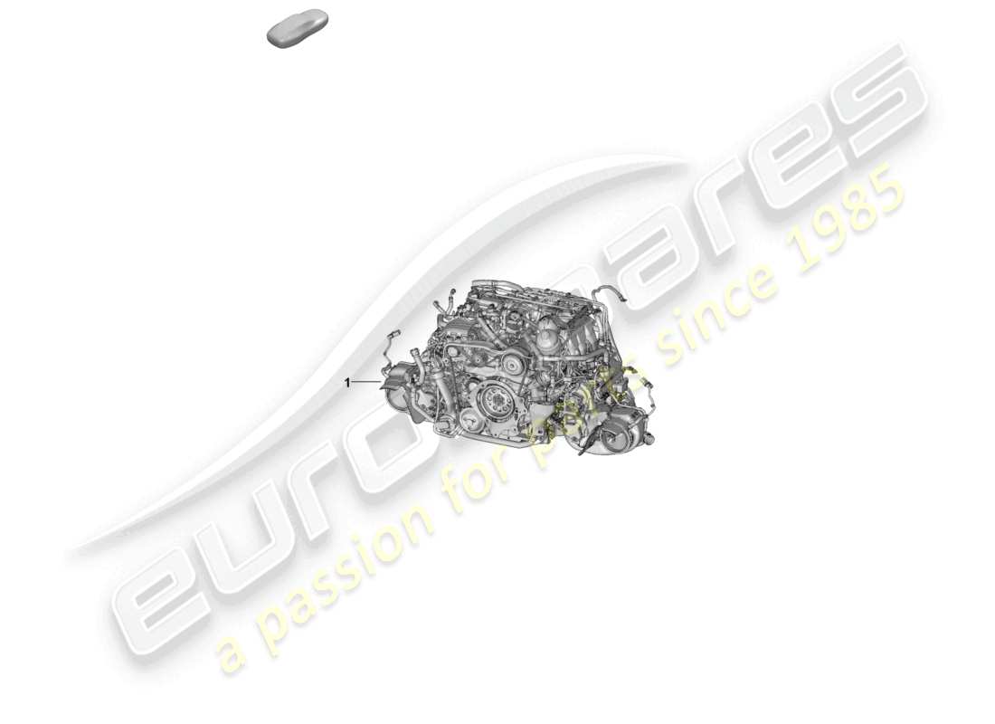 porsche 2024 (992-1) schéma des pièces du moteur de remplacement (complet)