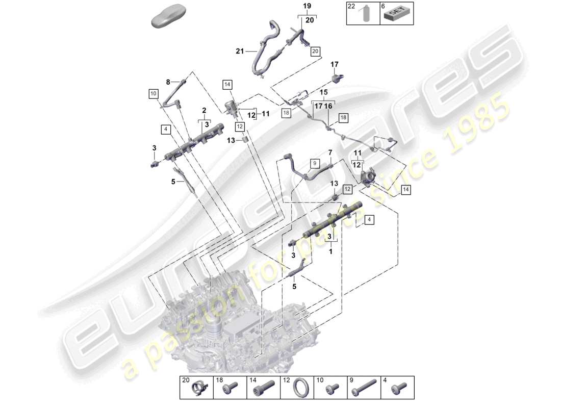 schéma de pièce contenant le numéro de pièce paf910059