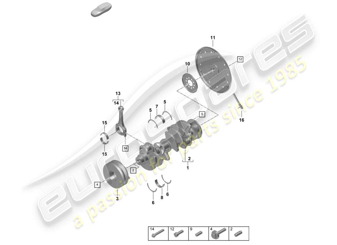 schéma de pièce contenant le numéro de pièce pab105019a