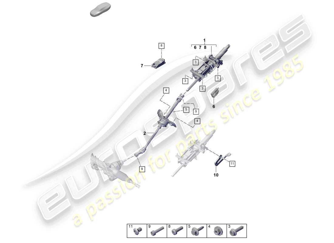 schéma de pièce contenant le numéro de pièce n 10518405