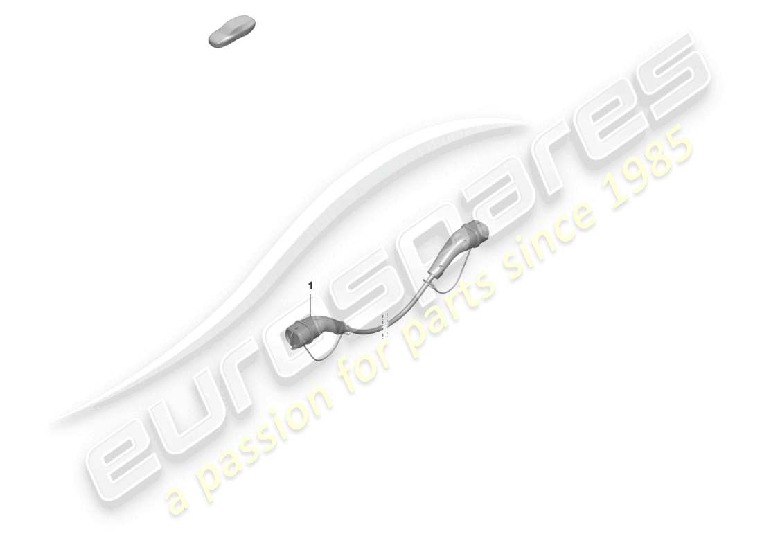 porsche 2022 (panamera 971-2) câble de charge pour borne de recharge publique schéma des pièces