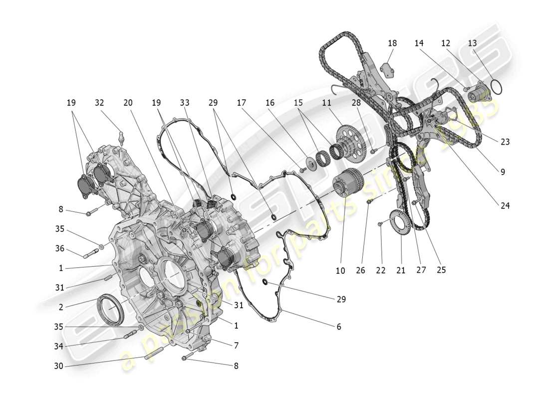 maserati grecale trofeo (2023) horaire schéma des pièces