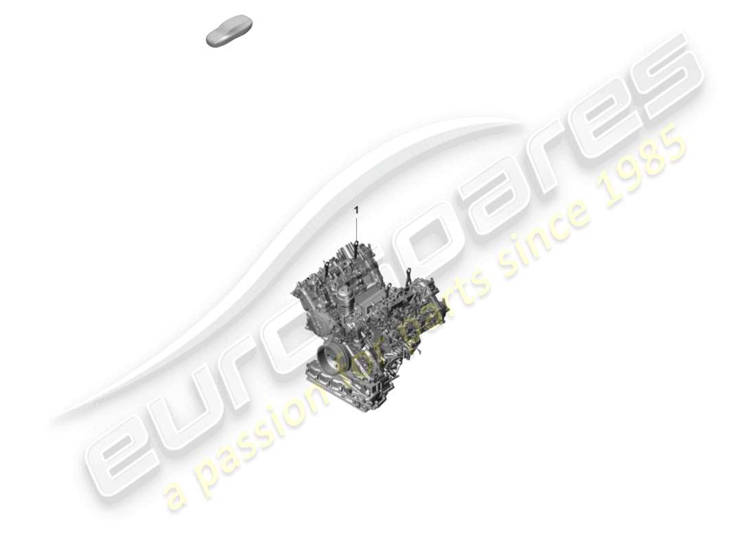 porsche 2021 (panamera 971-2) schéma des pièces du moteur de base