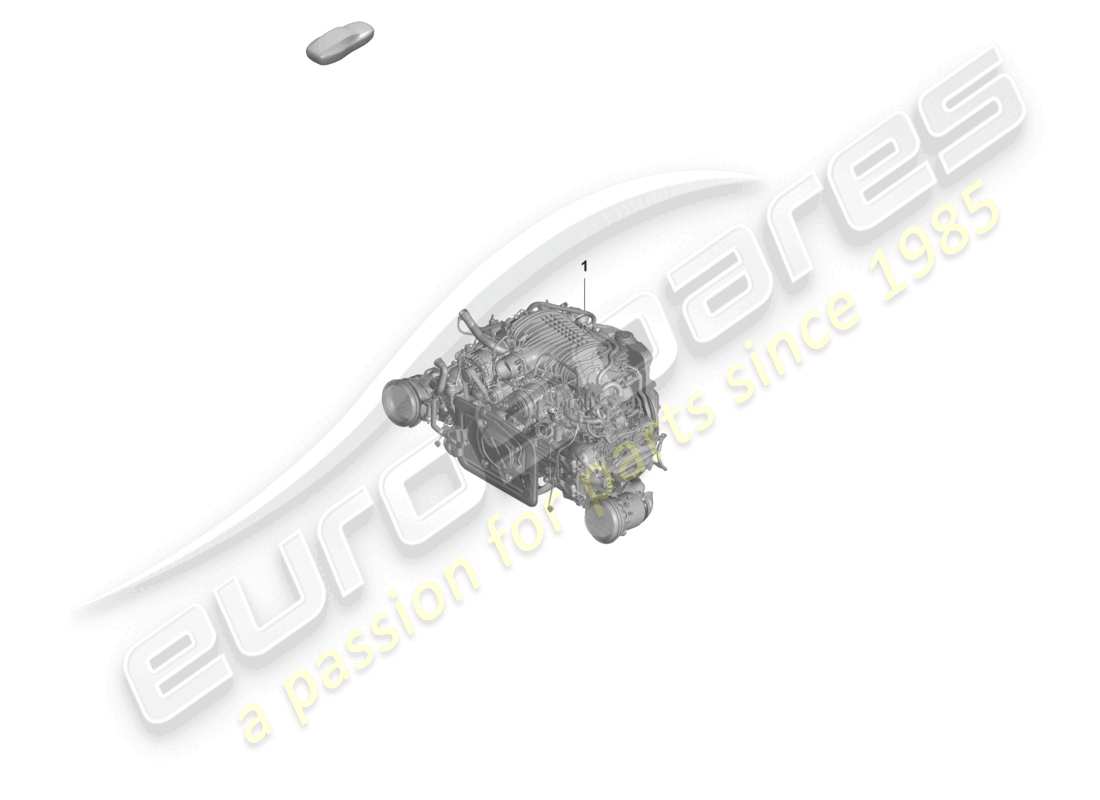 porsche 2023 (992-1 gt3/rs/st) moteur de remplacement mais sans : filtre à particules essence schéma des pièces