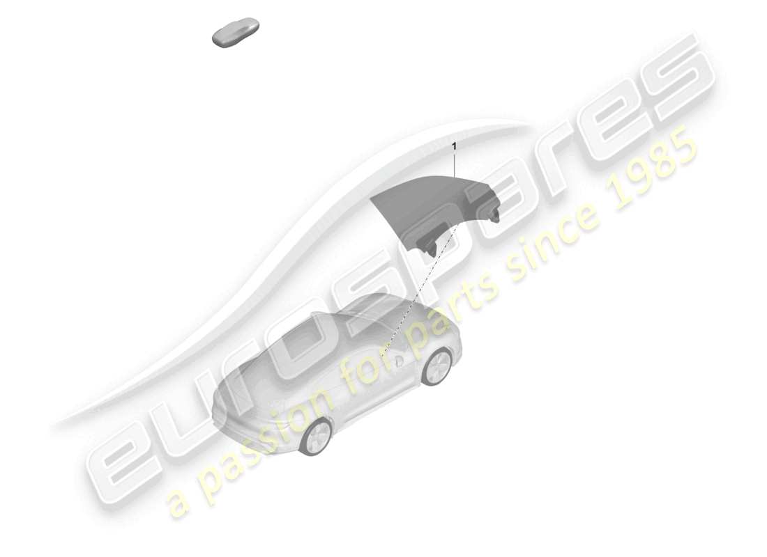porsche 2023 (taycan 9j1-1) diagramme de pièce de porte-fenêtre