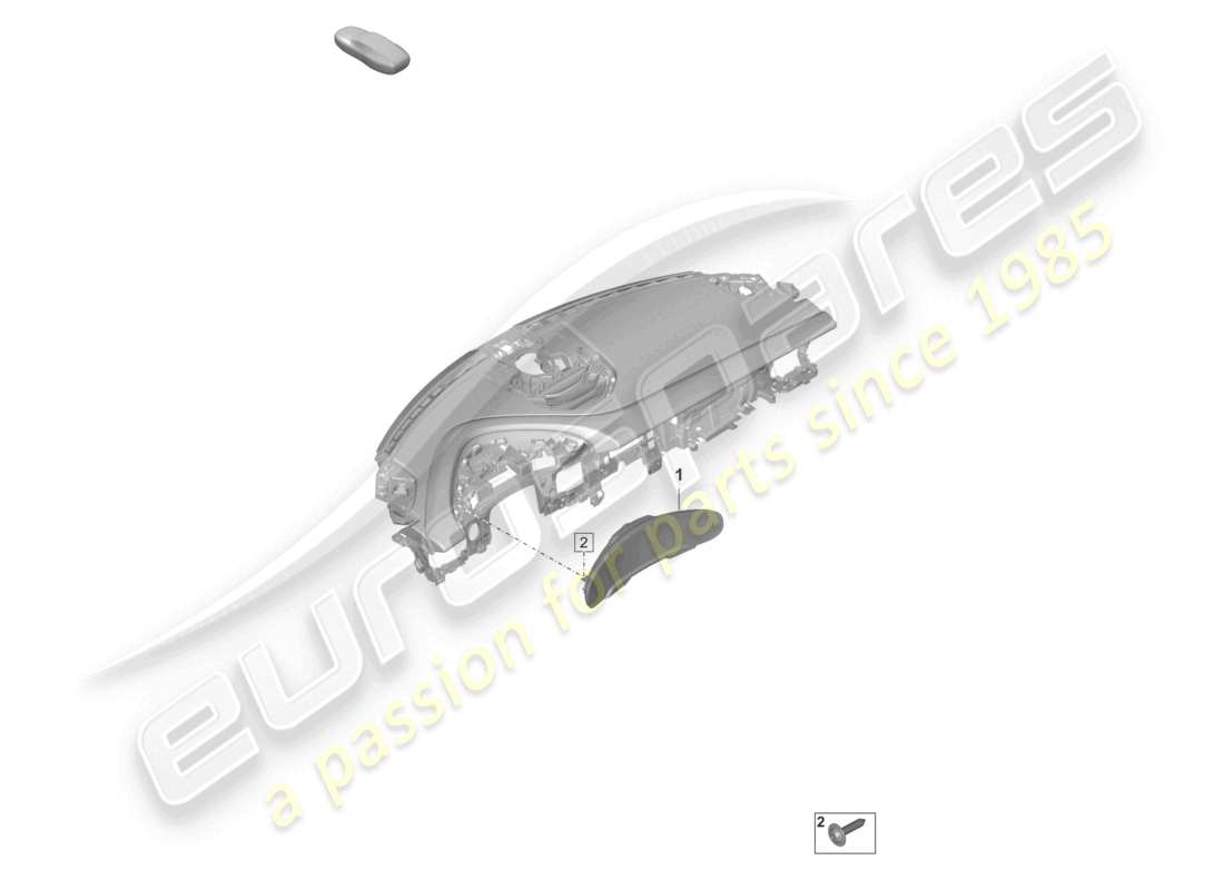 porsche 2022 (taycan 9j1-1) combi-instrument d >>- mj 2020 schéma des pièces