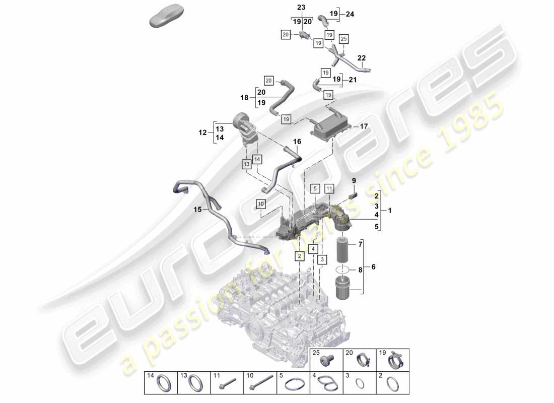 schéma de pièce contenant le numéro de pièce 0pb115466a