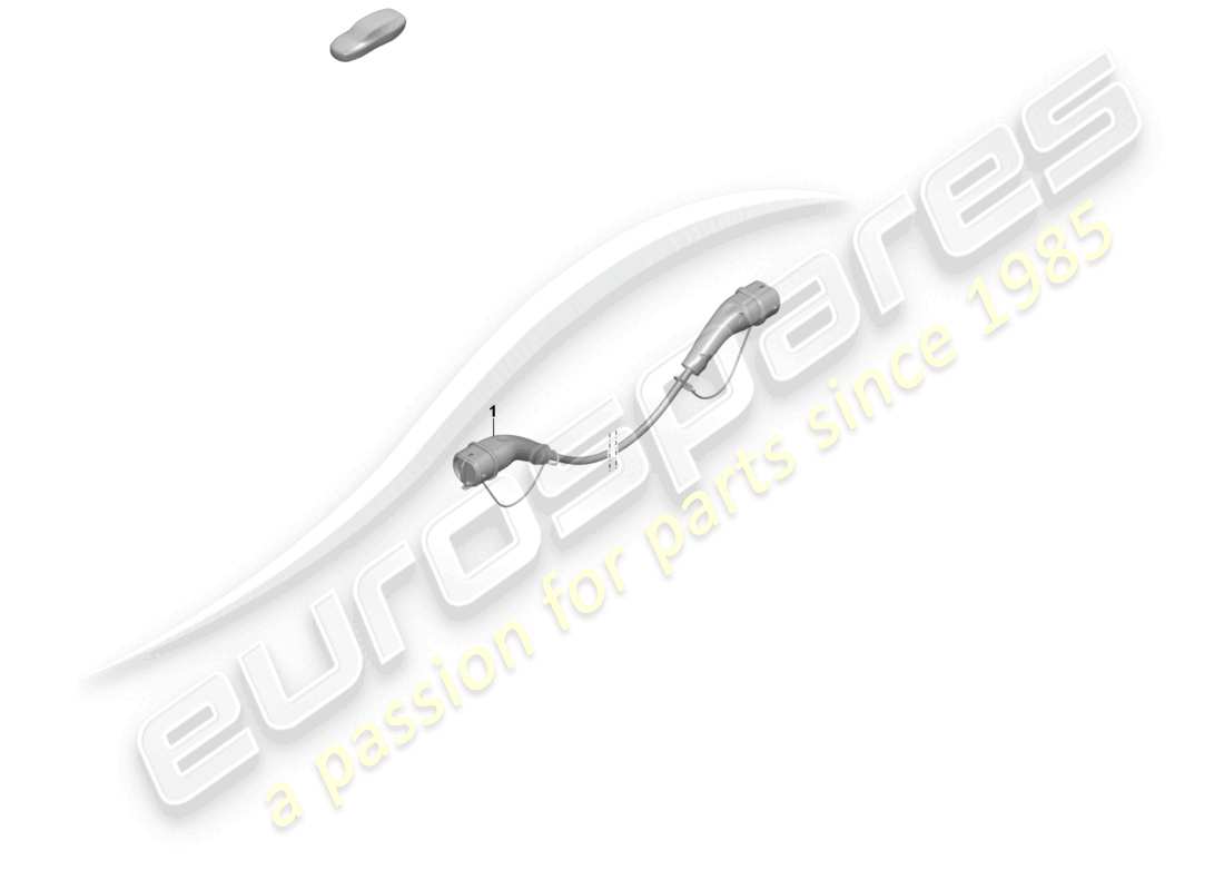 porsche 2025 (panamera 976) câble de charge pour borne de recharge publique schéma des pièces
