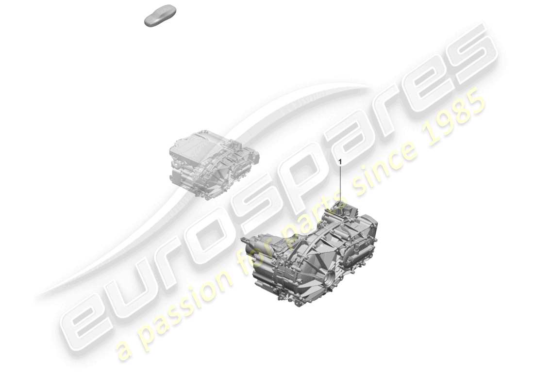 porsche 2025 (macan-e) boîte de vitesses macan 4 essieu arrière macan schéma des pièces