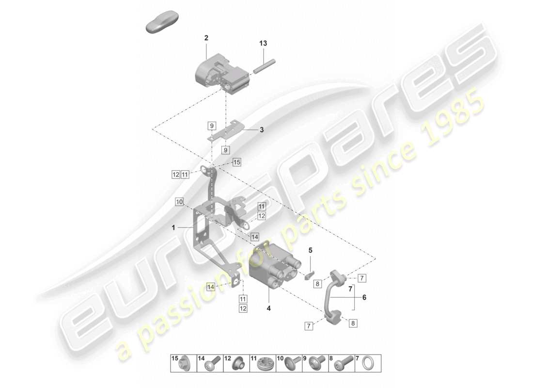 porsche 2022 (taycan 9j1-1) climatisation pièces détachées pour véhicules avec échangeur de chaleur 2nd et vanne d'expansion schéma des pièces