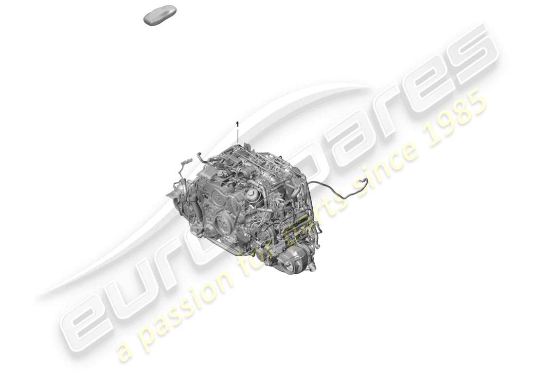 porsche 2024 (992-2 turbo / s) moteur de remplacement schéma des pièces