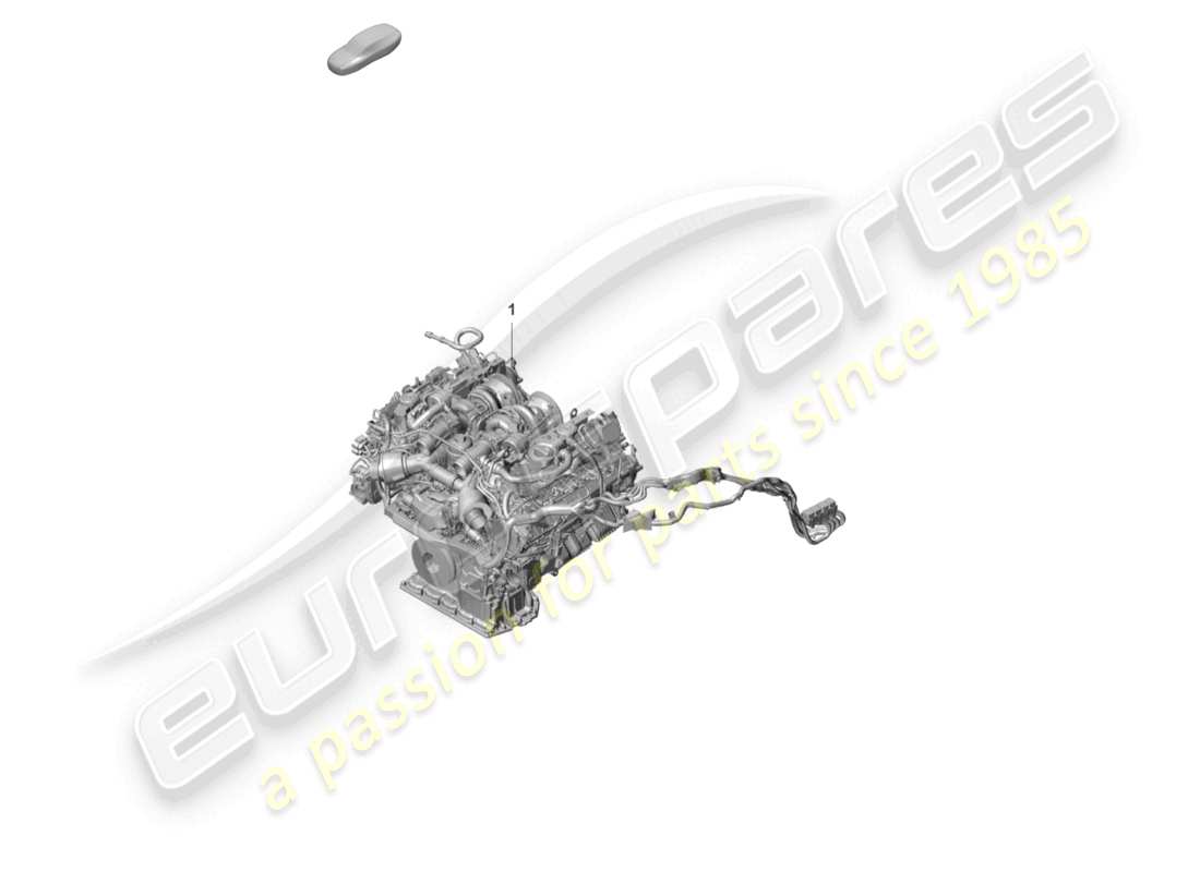 porsche 2022 (panamera 971-2) schéma des pièces du moteur de remplacement (complet)