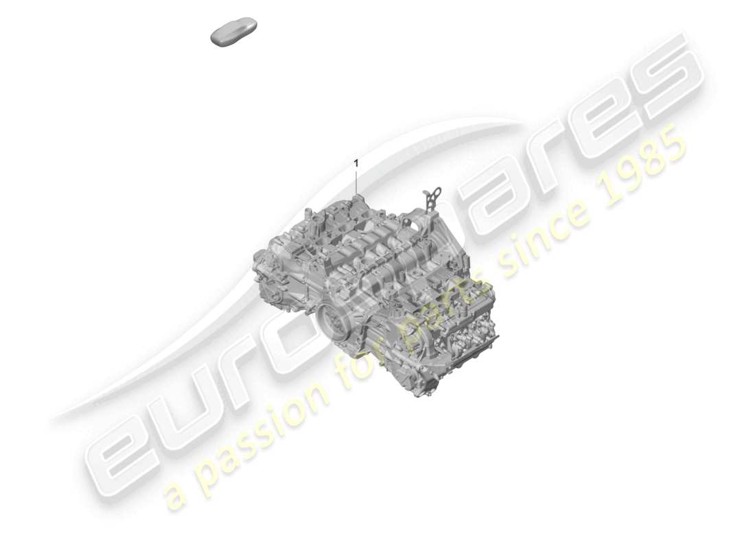 porsche 2022 (992-1 turbo / s) moteur de base voir les informations techniques 27/13 schéma des pièces