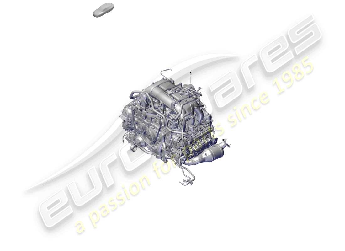 porsche 2021 (718 cayman gt4) moteur de remplacement schéma des pièces