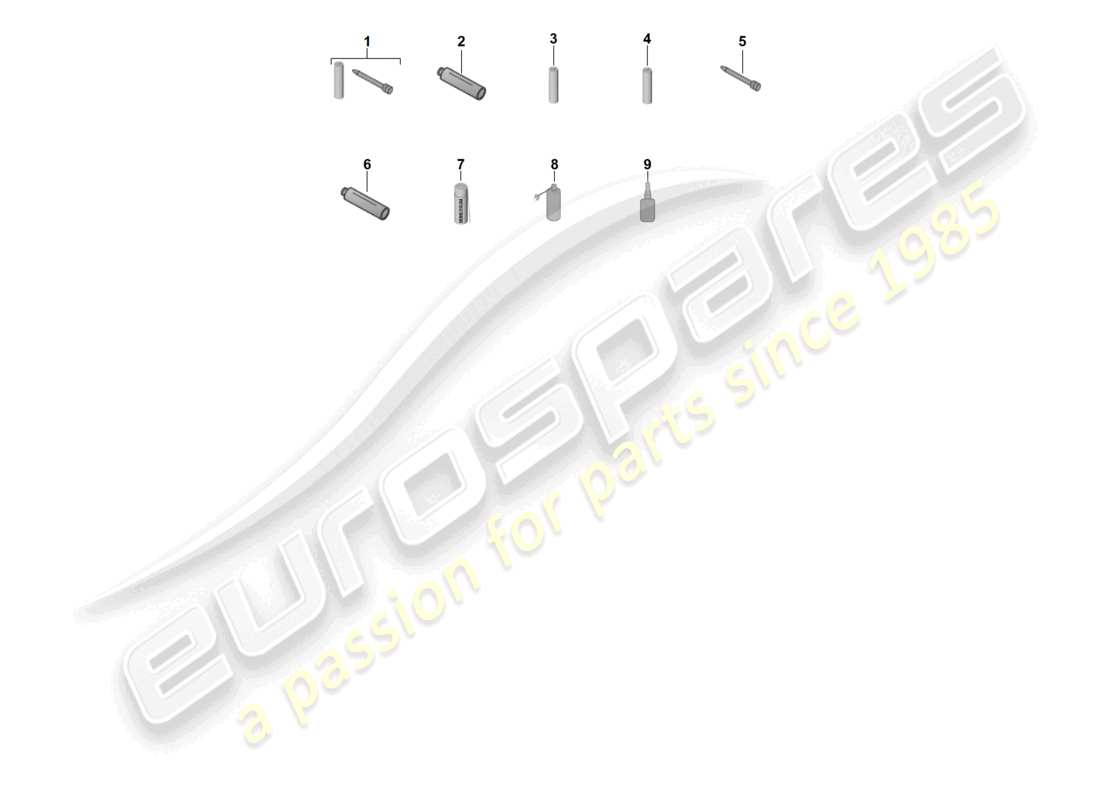 porsche 2026 (panamera 976) consommables schéma des pièces de carrosserie