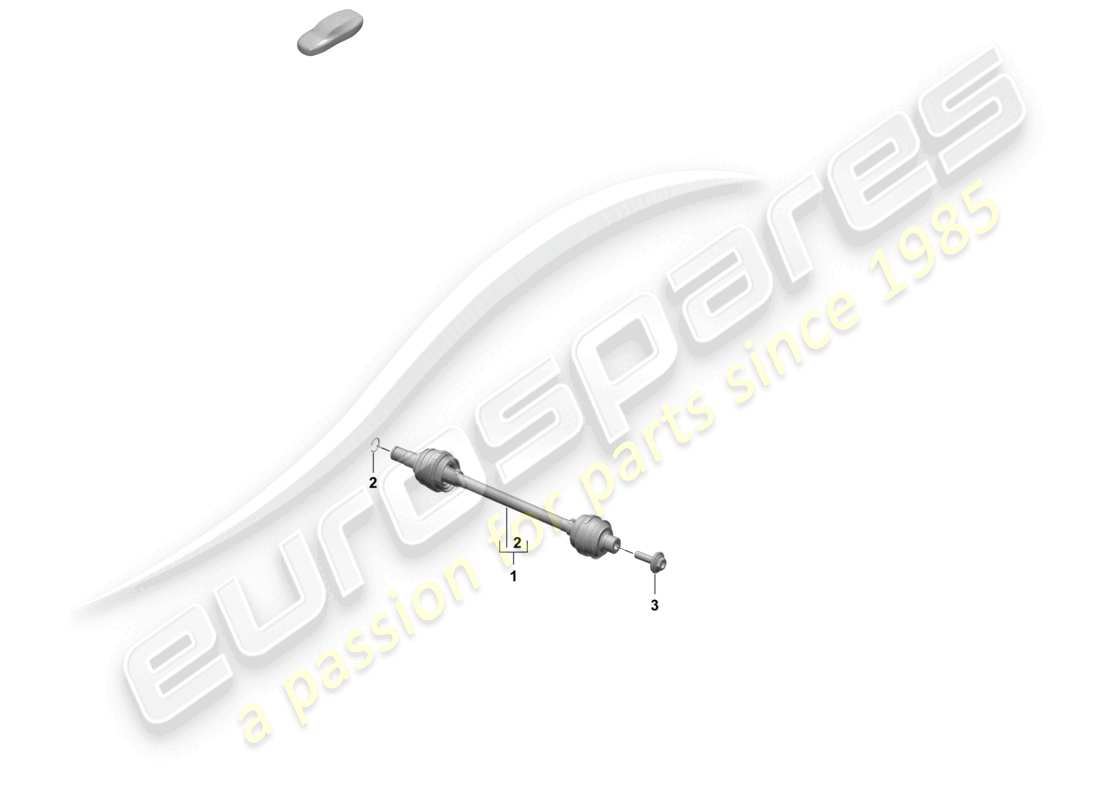 porsche 2025 (macan-e) arbre de transmission nexteer essieu arrière schéma des pièces