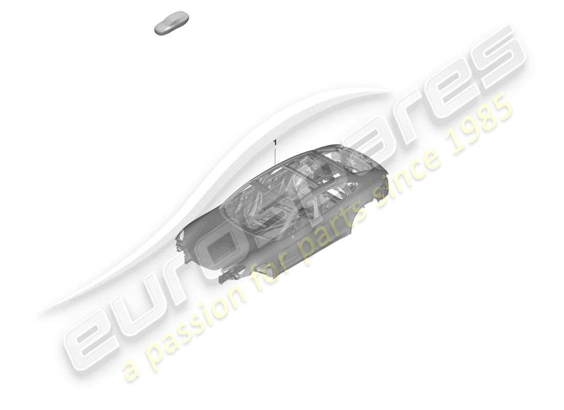 porsche 2024 (panamera 971-2) carrosserie diagramme de pièce