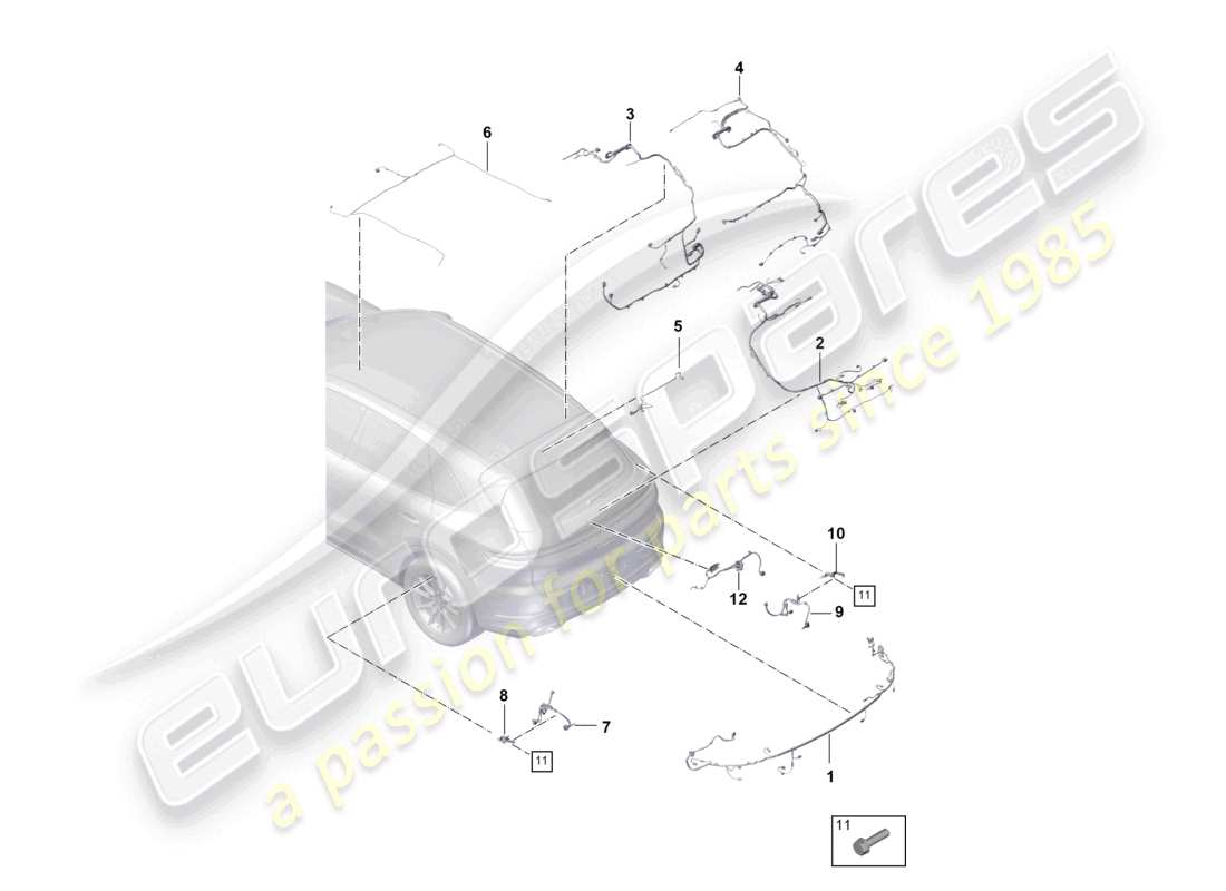 schéma de pièce contenant le numéro de pièce n 10815401