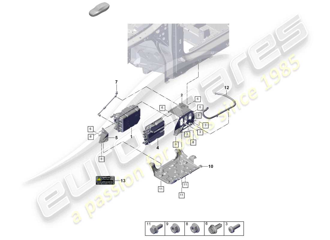 schéma de pièce contenant le numéro de pièce n10653102