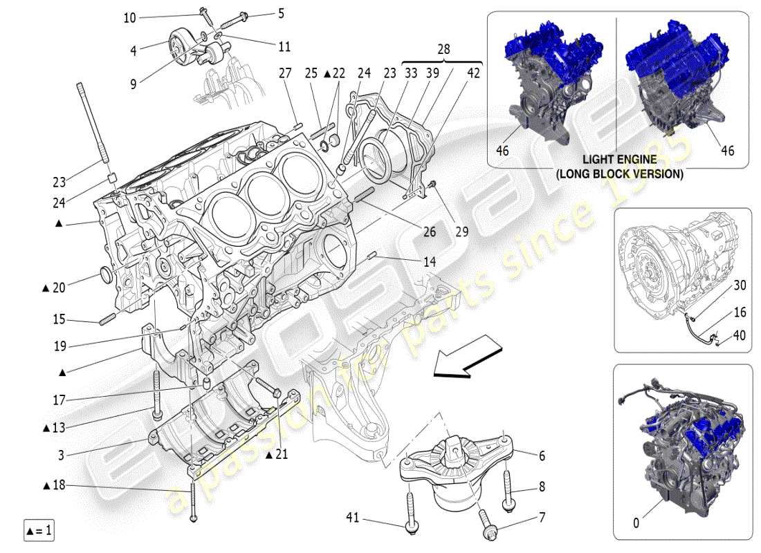maserati ghibli (2019) carter moteur schéma des pièces