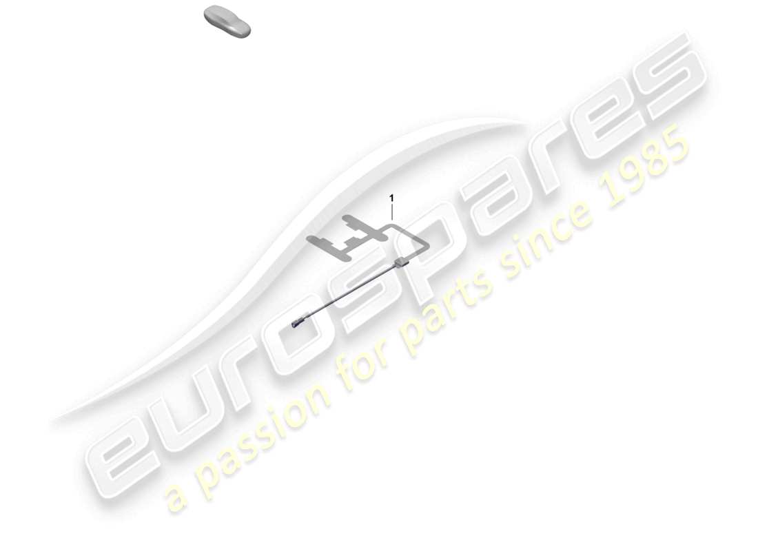 porsche 2022 (992-1 turbo / s) schéma des pièces de reconnaissance du siège occupé