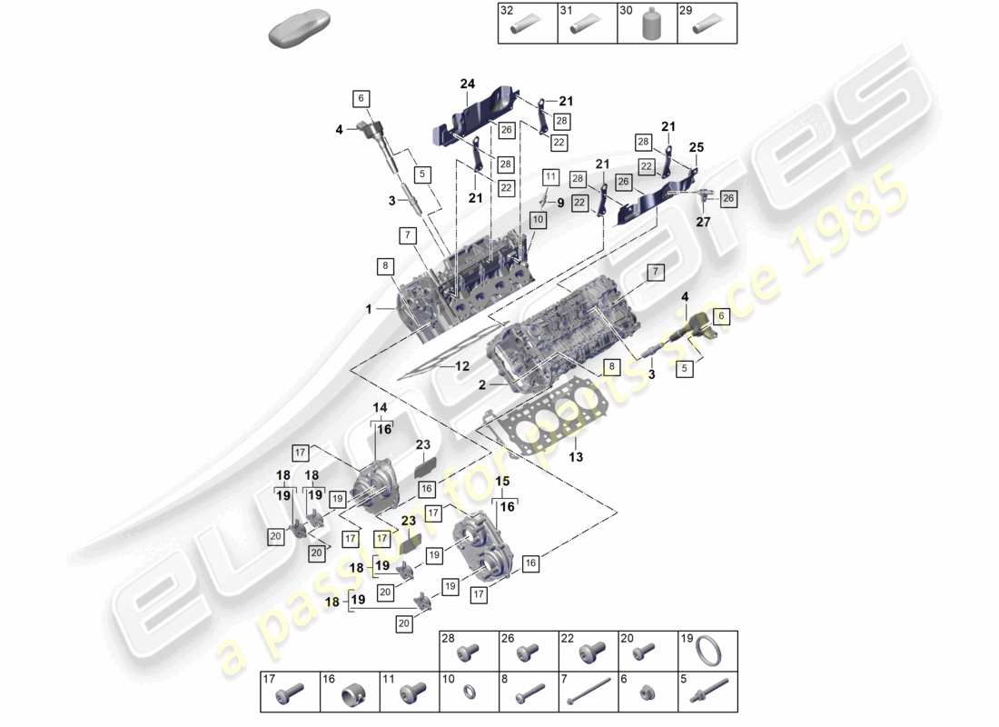 schéma de pièce contenant le numéro de pièce paf910488