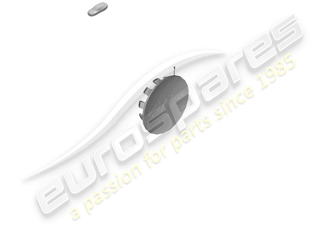 porsche 2021 (718 cayman gt4) capuchon de moyeu schéma des pièces